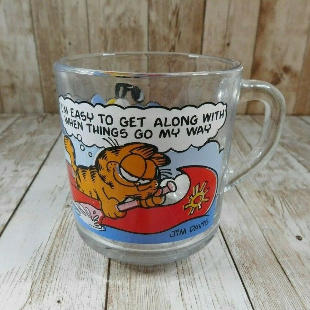 #3 Garfield Canoeing Copyright 1978 McDonalds & Jim Davis
